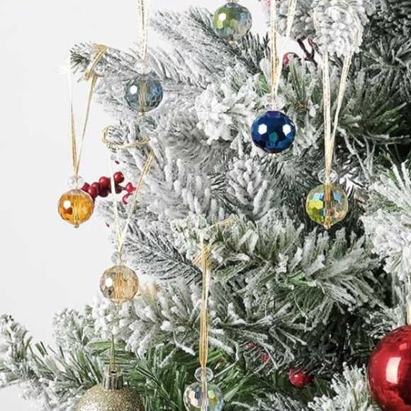 Anthropologie Crystal Ornaments Christmas Tree Decorations - Picture 5 of 7